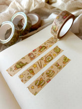 Load image into Gallery viewer, Pepper's Matcha Shop Washi Tape Set