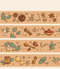 Load image into Gallery viewer, Soups & Spices Washi Tape Set