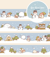 Load image into Gallery viewer, Snow Days Washi Tape Set