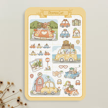 Load image into Gallery viewer, B14. Road Trip Sticker Sheet