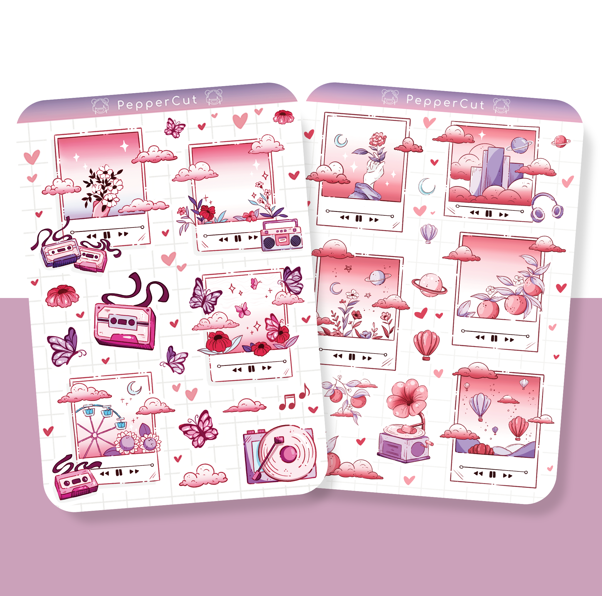 B27. Self Care Sticker Sheet – PepperCut