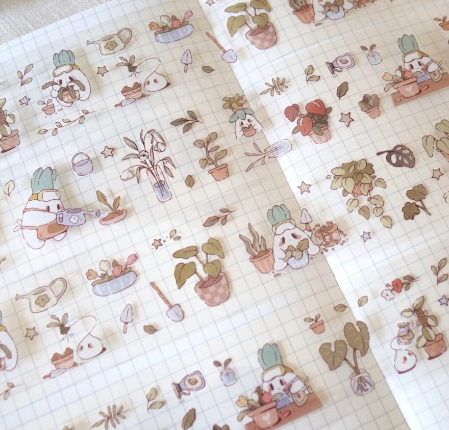 Tiny Houseplants PET Tape (B-grade)