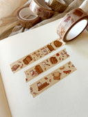 Fizzle's Dark Academia Washi Tape Set
