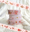Love Letters Washi Tape Set with Gold Foiling