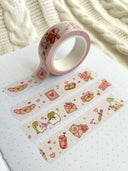 Love Letters Washi Tape Set with Gold Foiling