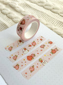 Love Letters Washi Tape Set with Gold Foiling