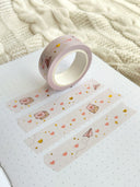 Love Letters Washi Tape Set with Gold Foiling