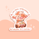 Lactose Intolerant Waterproof Sticker