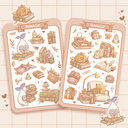 A21. Cozy Reading Sticker Sheet Set