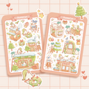 HH2. Christmas Village Sticker Sheet Set