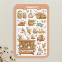 A24. Cozy Apothecary Sticker Sheet Set