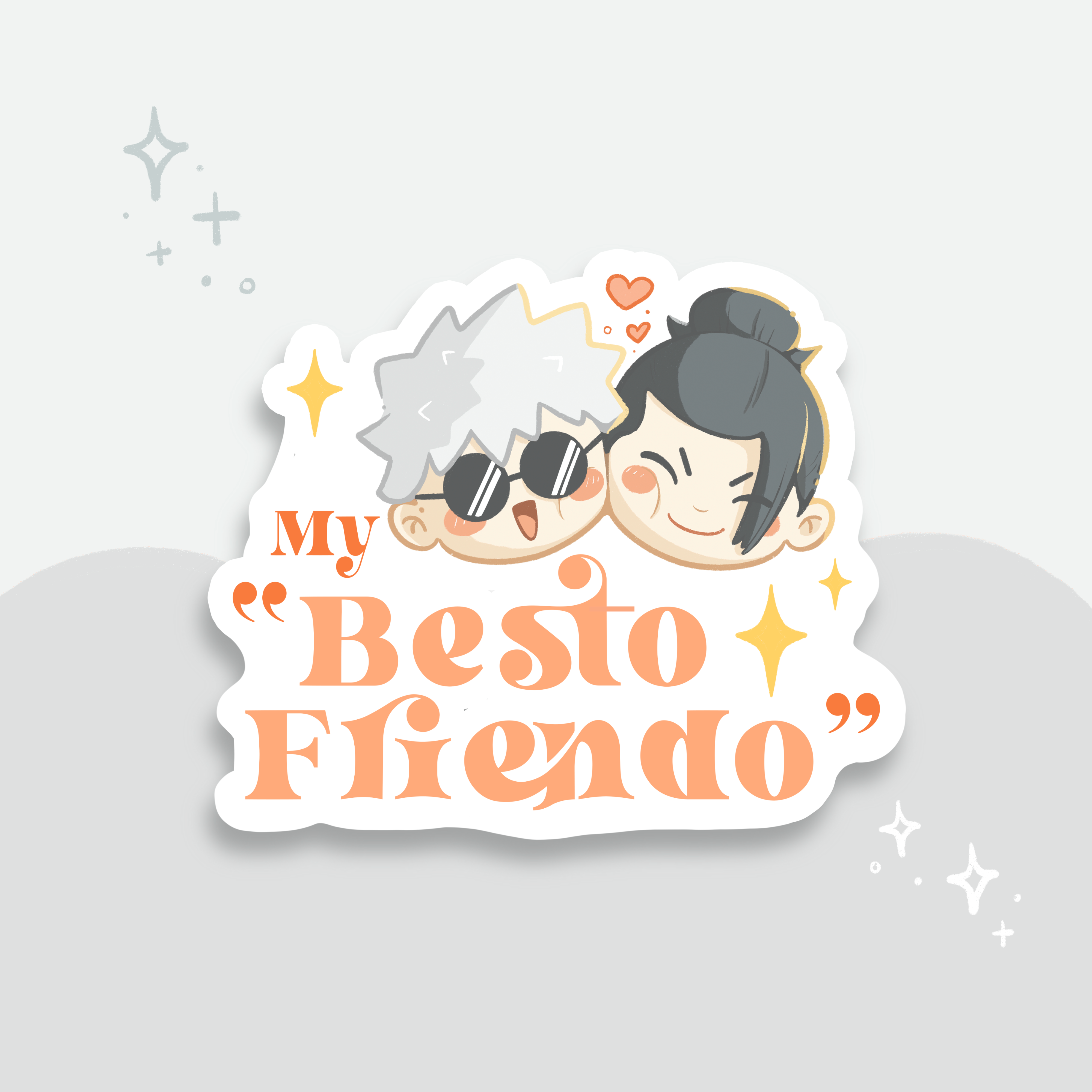Besto Friendo Sticker – PepperCut