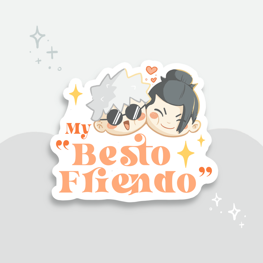 Besto Friendo Sticker | Geto & Gojo