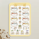 P6. Birthday Tracker Planner Sticker Sheet