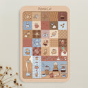 T1. Coffee Washi Sheet