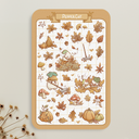 B44. Fall Leaves Sticker Sheet
