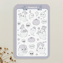 H12. Ghost Sprouts Sticker Sheet