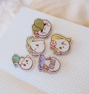 Acrylic Clip Set - Pepper and Pals!