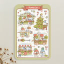 H14. Holiday Market Sticker Sheet