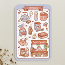B47. Hot Cococo Sticker Sheet