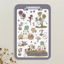 H13. Midnight Garden Sticker Sheet
