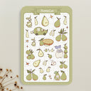 B9. Pear Sticker Sheet