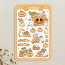 H11. Pumpkin Carving Sticker Sheet