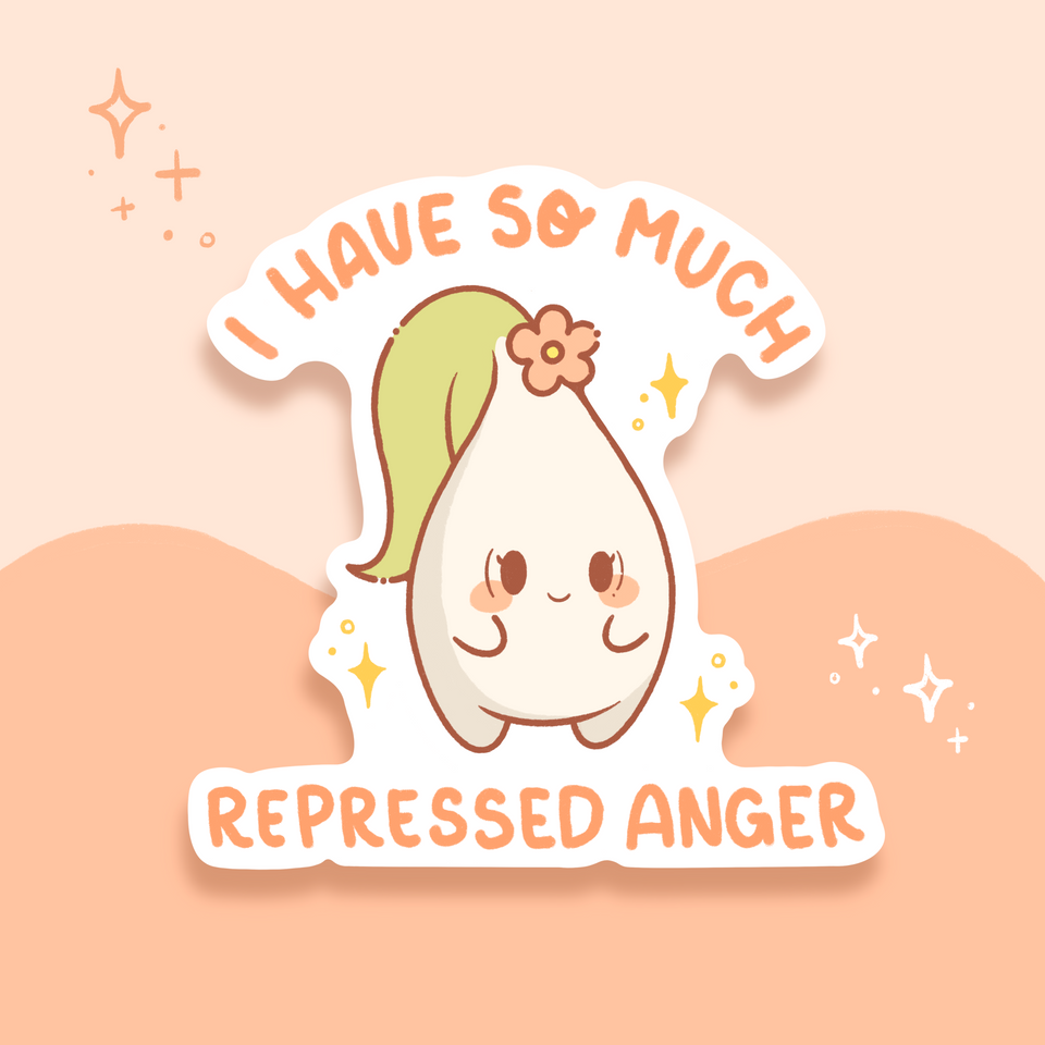 Repressed Anger Sticker – PepperCut