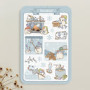 B12. Winter Chores Sticker Sheet