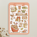 H9. Writing to Santa Sticker Sheet