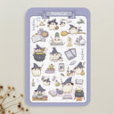 B46. Witchy Sprouts Sticker Sheet