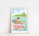 Ramen Boat Print
