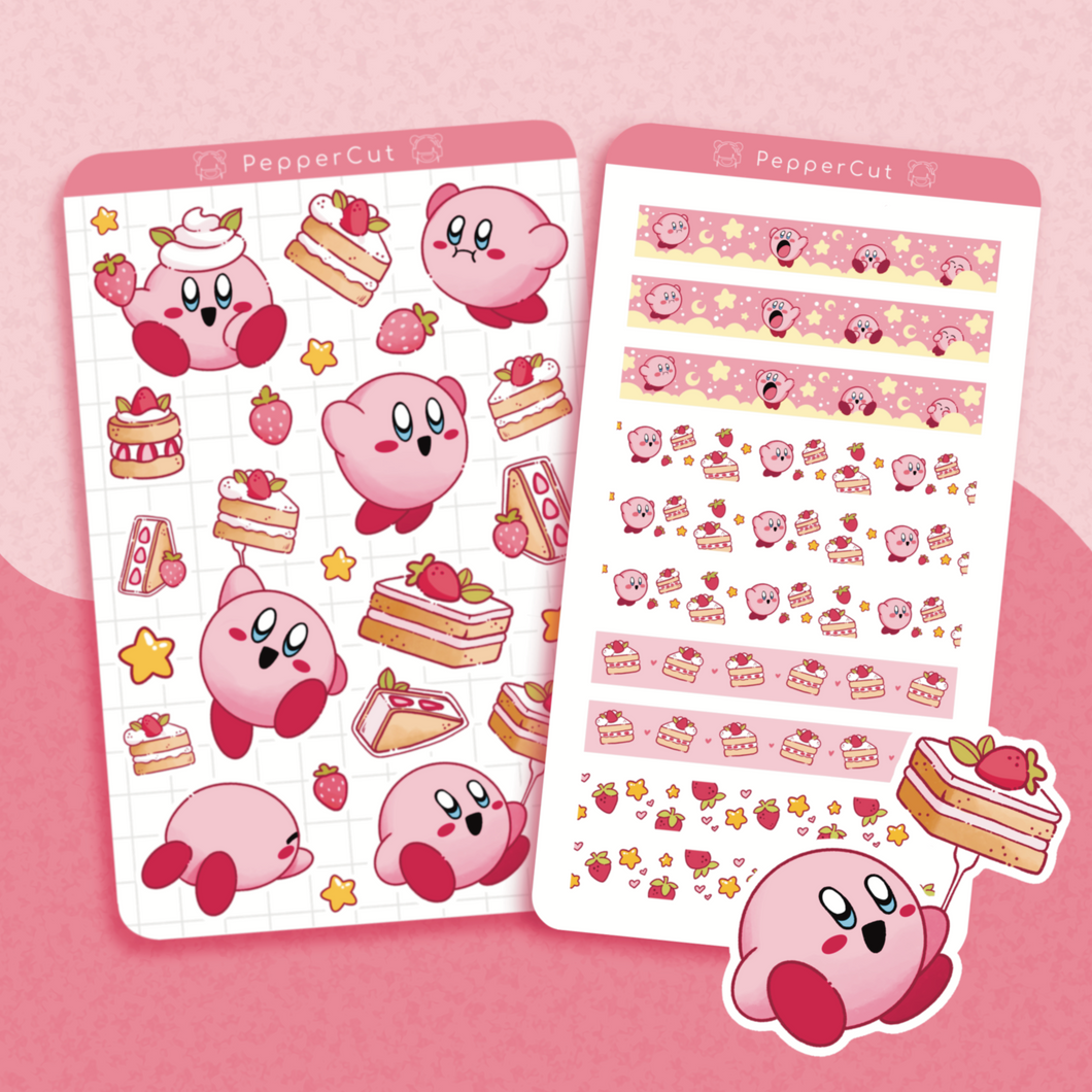 Strawberry Shortcake Sticker Set! February Theme
