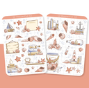 A15. Nautical Decor Sticker Sheet Set